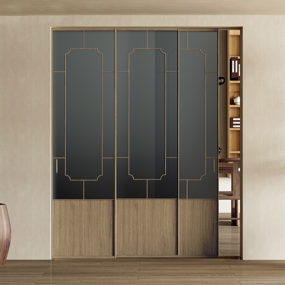 批灰轨三联动灰玻双面油砂